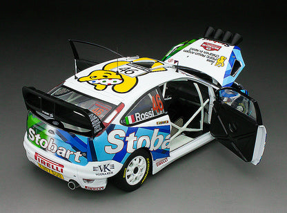 Ford Focus RS WRC07 #46 V.Rossi/C.Cassina 2008 Wales Rally GB 1:18