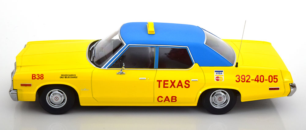 Dodge Monaco 1974 Texas Cab 1:18