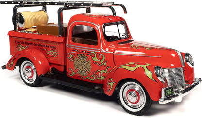 Other Cars Rat Fink Fire Truck Resin Figure 1:18