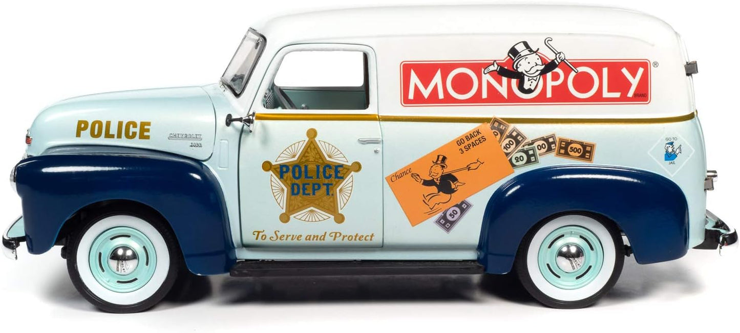 Chevrolet Monopoly 1948 Panel Delivery & Resin Figure 1:18
