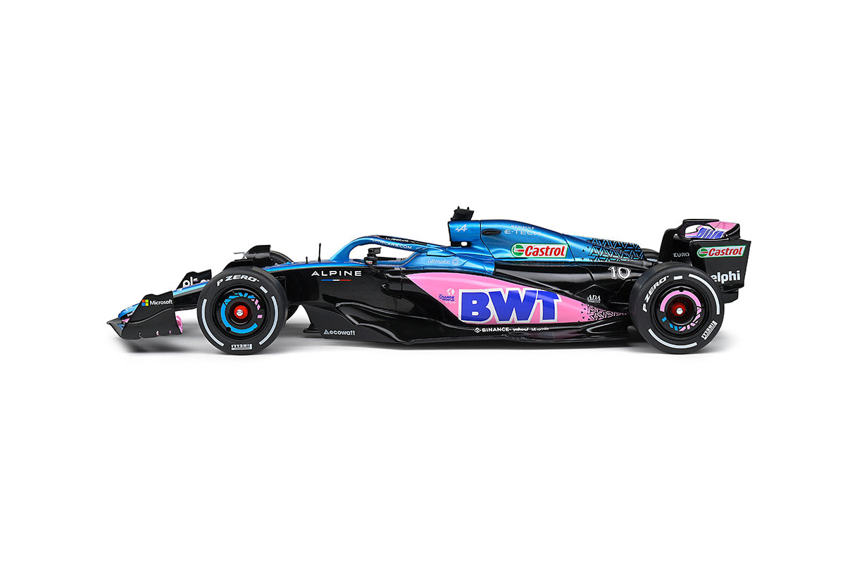 Alpine A523 BWT Alpine F1 Team Esteban Ocon, Pierre Gasly #31 #10 1:18