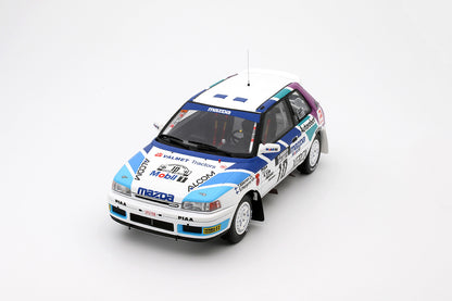Mazda 323 GTX Gr.A 1000 Lakes Rally 1991 T. MÄKINEN 1:18