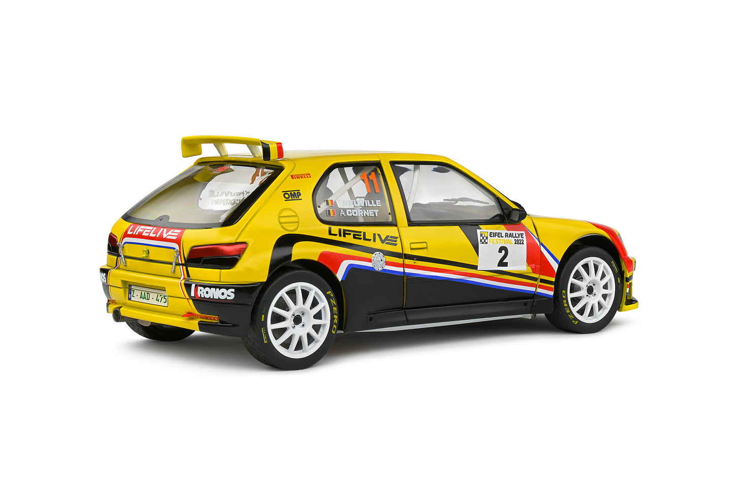 Peugeot 306 Maxi #2 Neuville Eifel Rally Festival 2022 1:18