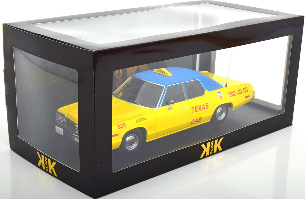 Dodge Monaco 1974 Texas Cab 1:18