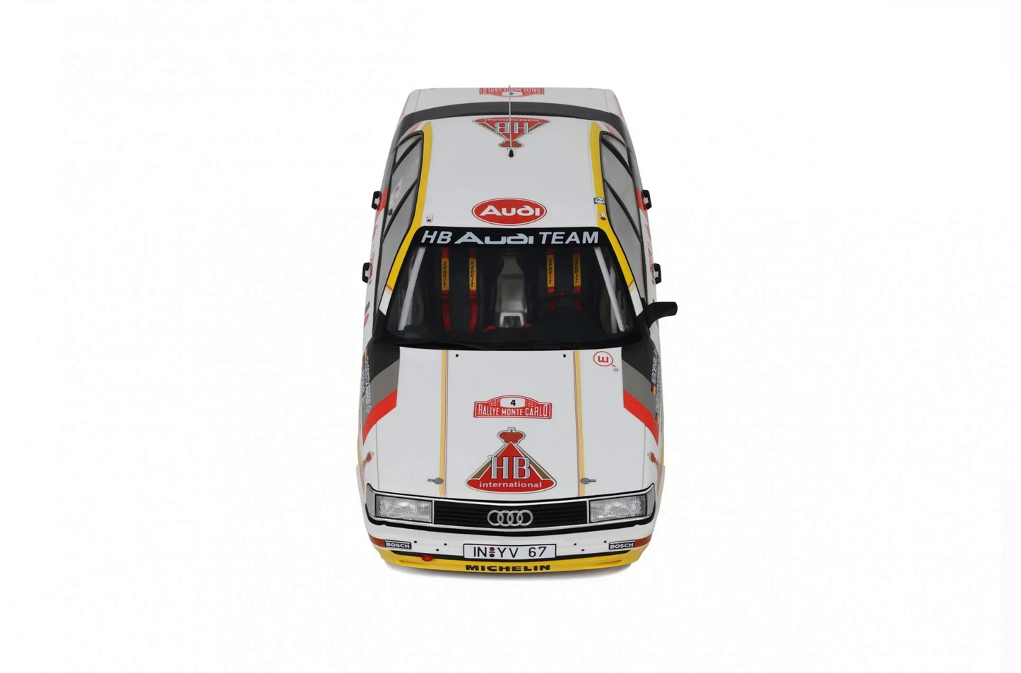 Audi 200 quattro Rally Monte Carlo 1987 Walter Röhrl / Christian Geistdörfer 1:18