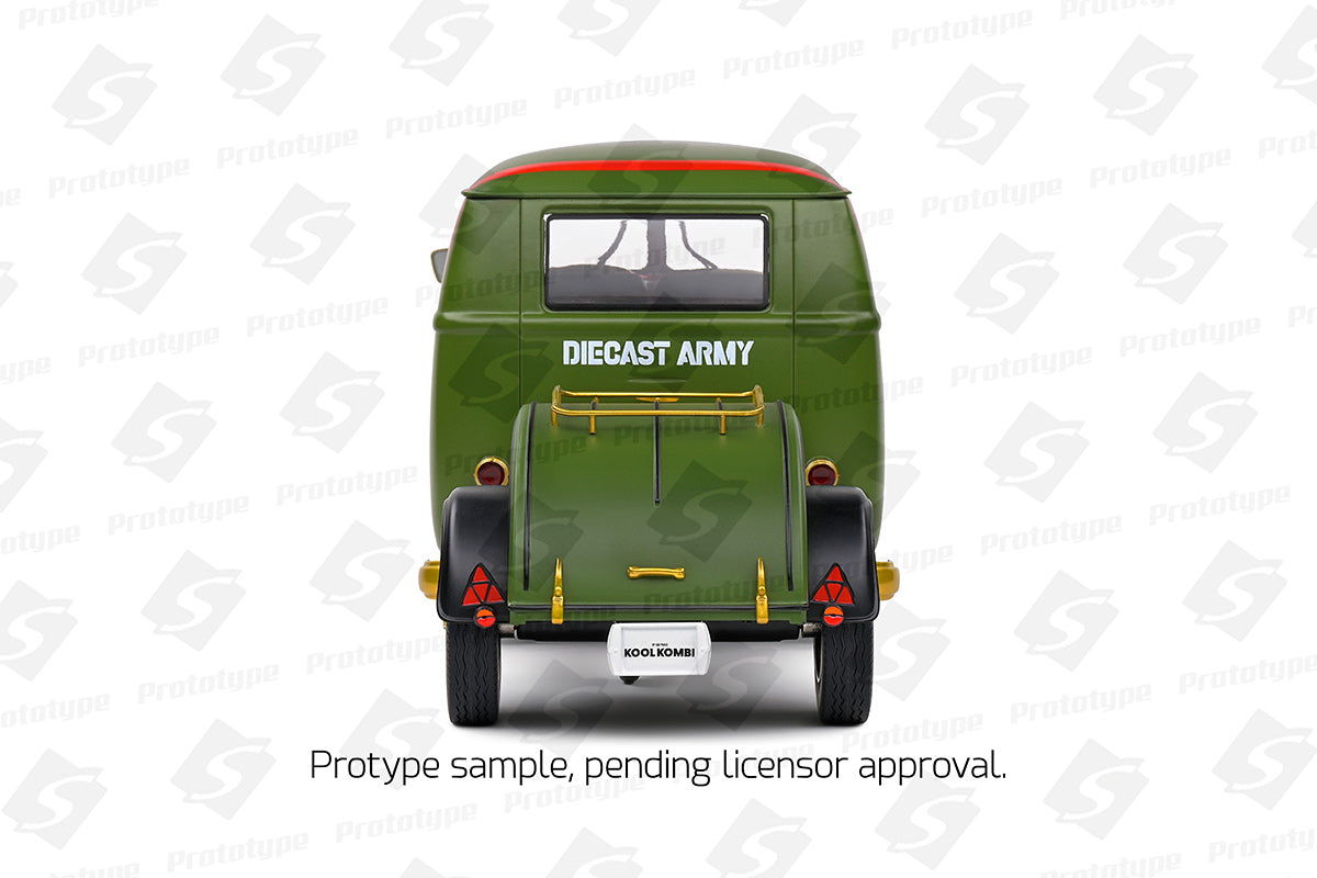 Volkswagen VW Kool Kombi Army Fighter 2023 1:18