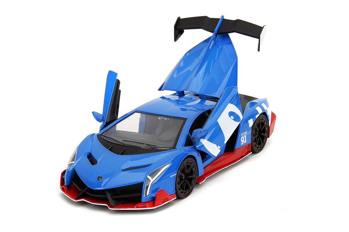 Lamborghini Veneno Sonic the Hedgehog 1:24