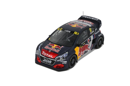 Peugeot 208 WRX S.LOEB Belgium GP 2018 1:18