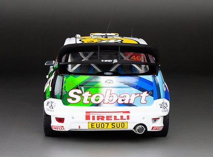 Ford Focus RS WRC07 #46 V.Rossi/C.Cassina 2008 Wales Rally GB 1:18