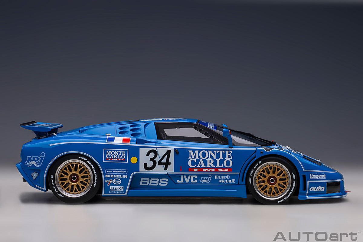 Bugatti EB110 LM 1994 #34 1:18