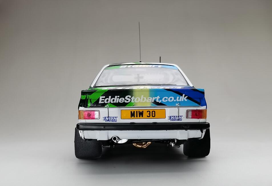 Ford Escort RS1800-#M. Wilson/J.Millington Winner Roger Albert Clark Rally 2008 1:18