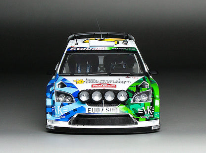 Ford Focus RS WRC07 #46 V.Rossi/C.Cassina 2008 Wales Rally GB 1:18