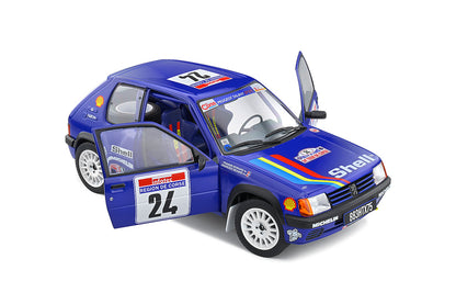 Peugeot 205 Rallye Gr.A Tour de Corse 1990 R.BOURCIER/B.FRANGIN #24 1:18