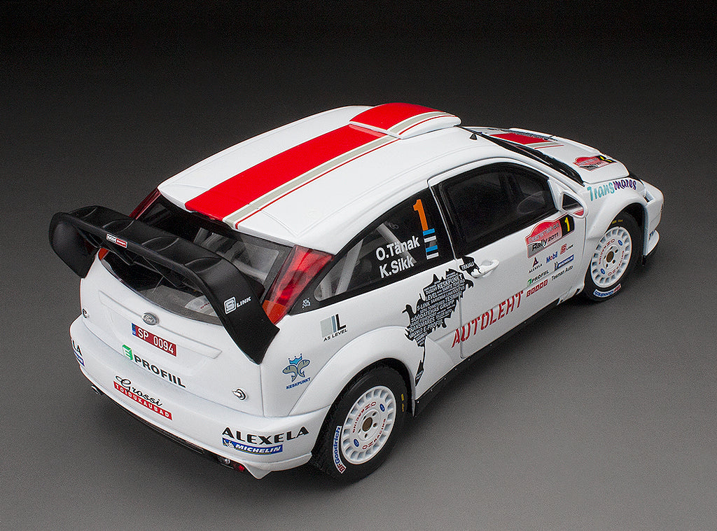 Ford Focus RS WRC 03 #1 O.Tänak/K.Sikk Winner Saaremaa Rally 2011 1:18