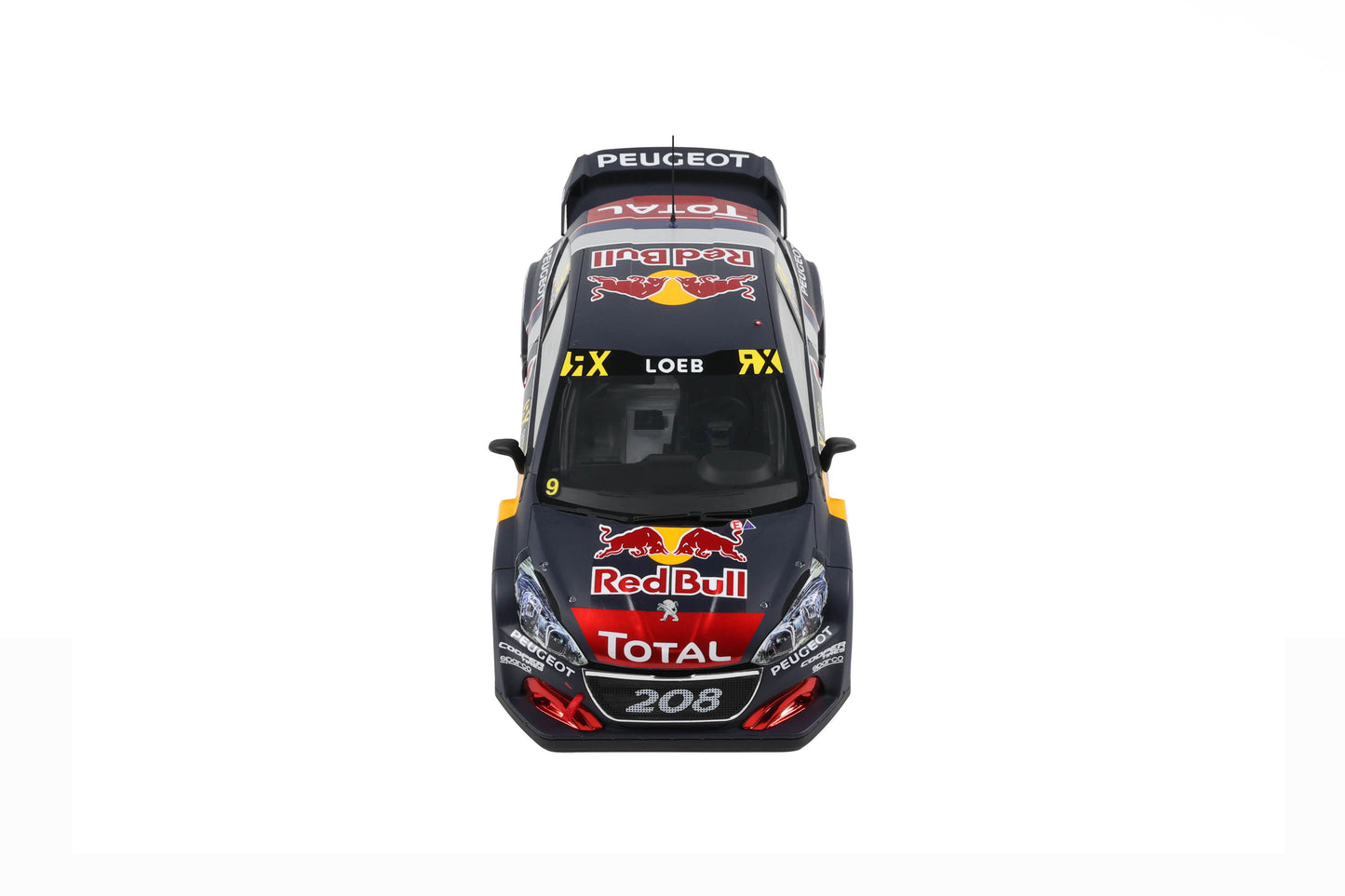 Peugeot 208 WRX S.LOEB Belgium GP 2018 1:18