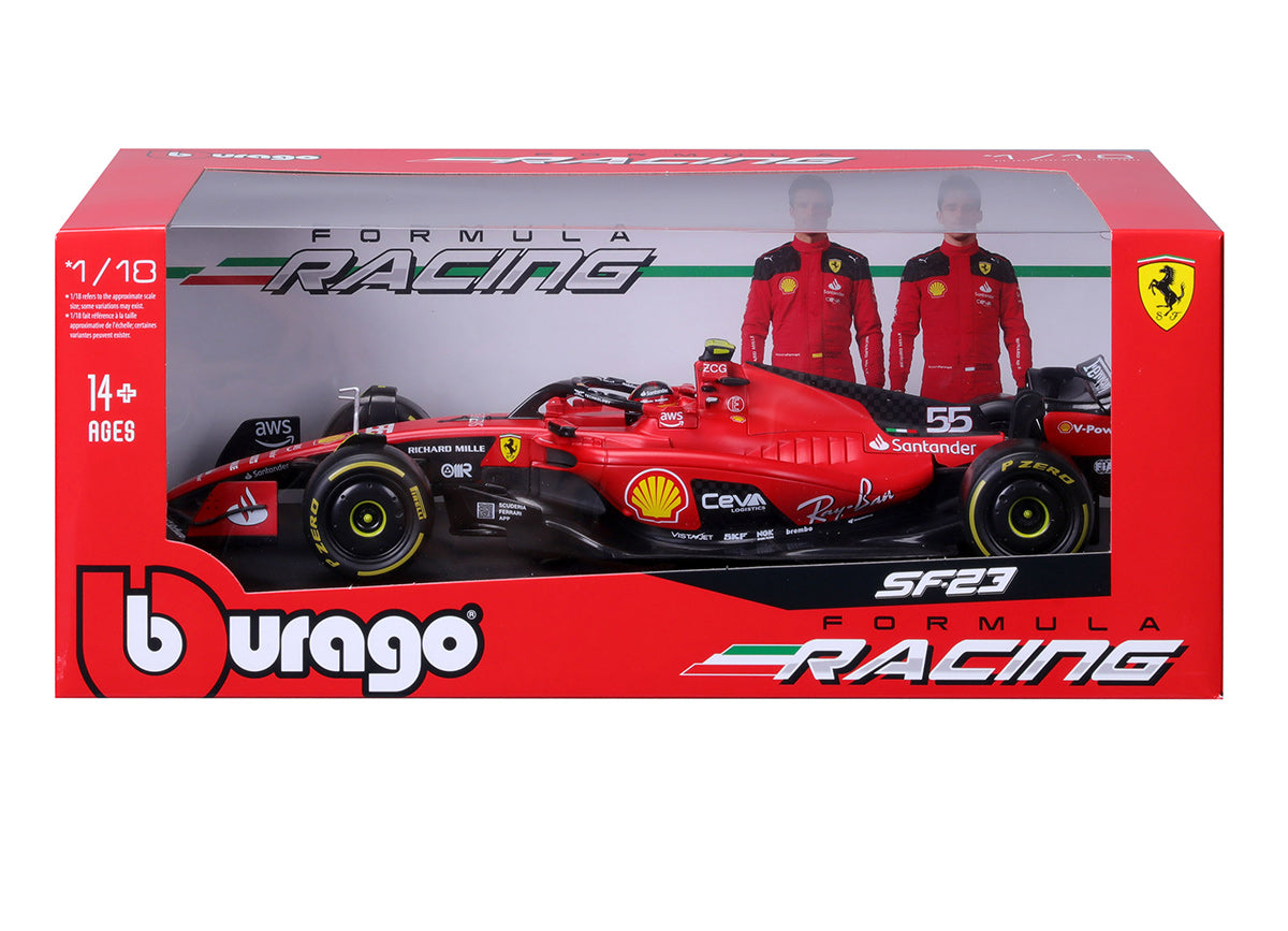Ferrari F1 SF-23 #55 Carlos Sainz 2023 1:18