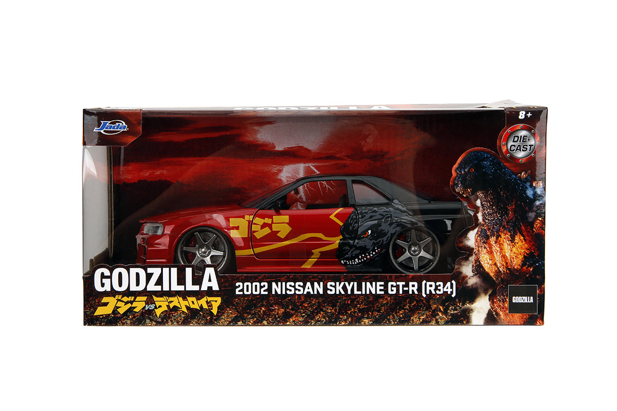 Nissan Skyline GT-R 2002 Godzilla 1:24