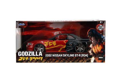 Nissan Skyline GT-R 2002 Godzilla 1:24