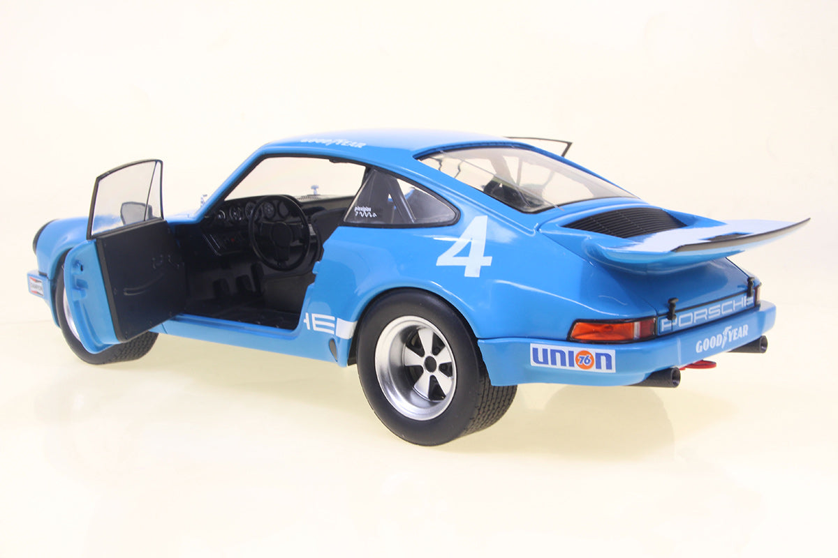 Porsche 911 IROC Riverside 1974 #4 Follmer 1:18