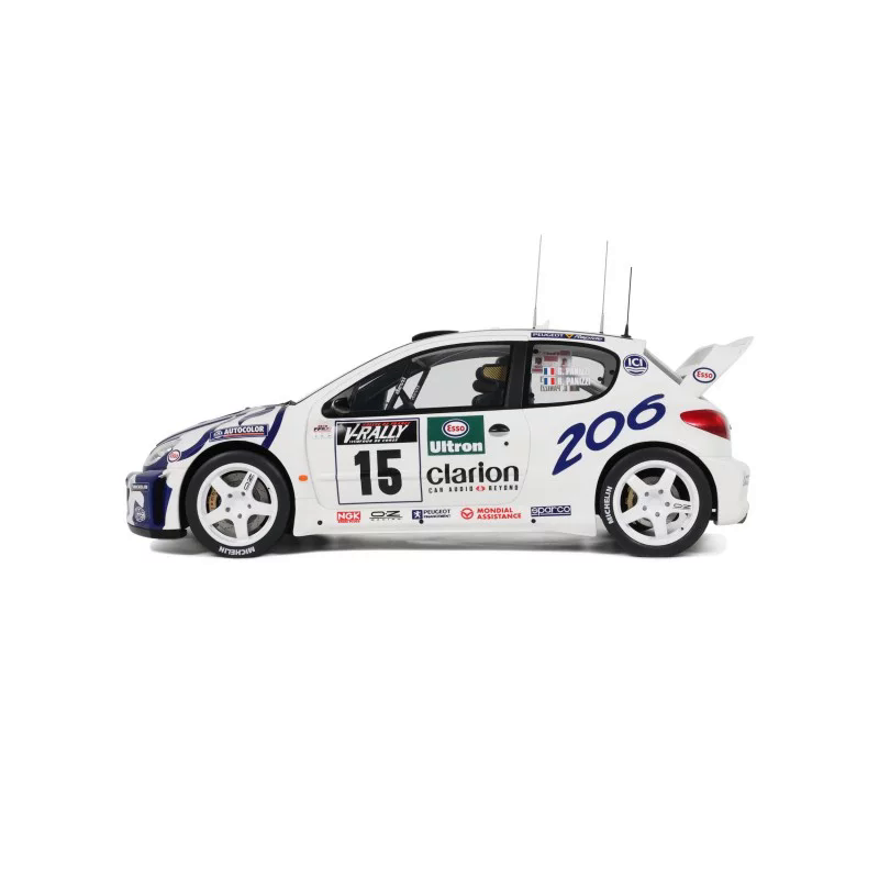 Peugeot 206 WRC Tour De Corse 1999 G. Panizzi / H. Panizzi 1:12