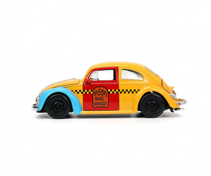Volkswagen VW Beetle Sesame Street 1959 Oscar's Taxi Service 1:24