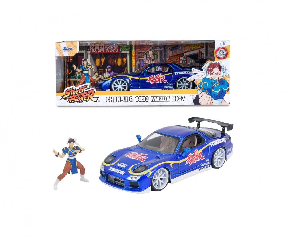 Mazda RX-7 Street Fighter Chun-Li 1993 1:24