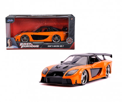 Mazda RX-7 Fast & Furious Han's Car 1:24