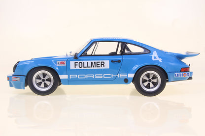 Porsche 911 IROC Riverside 1974 #4 Follmer 1:18