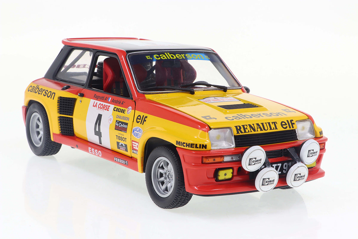 Renault 5 turbo Tour de Corse 1980 #4 Ragnotti/Andrie 1:18