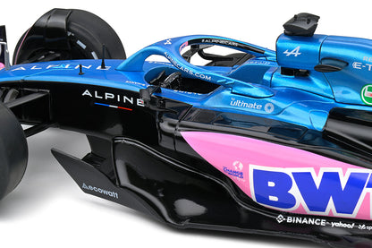 Alpine A523 BWT Alpine F1 Team Esteban Ocon, Pierre Gasly #31 #10 1:18