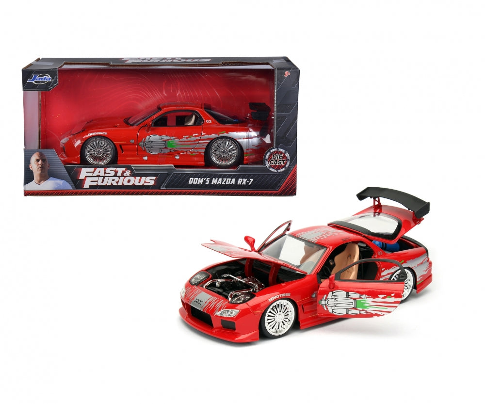 Mazda RX-7 Fast & Furious Dom's Car 1:24