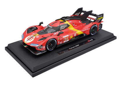 Ferrari 499P #51 Le Mans Winner 2023 P. Pier Guidi/J.Calado/A. Giovinazzi 1:18