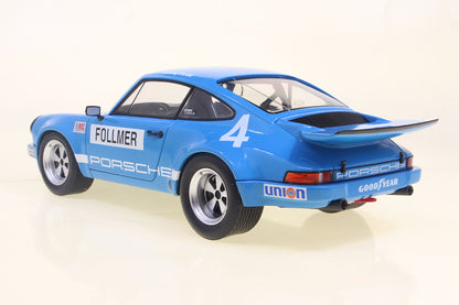 Porsche 911 IROC Riverside 1974 #4 Follmer 1:18