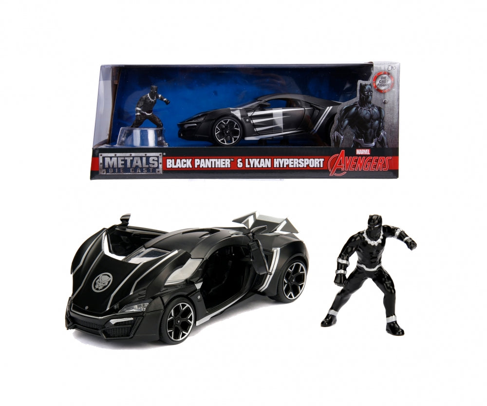 Movies Lykan Hypersport Marvel Avengers Black Panther 1:24
