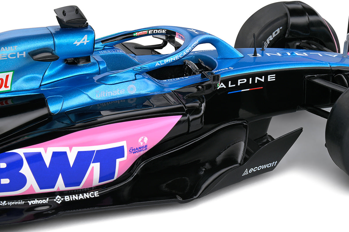 Alpine A523 BWT Alpine F1 Team Esteban Ocon, Pierre Gasly #31 #10 1:18