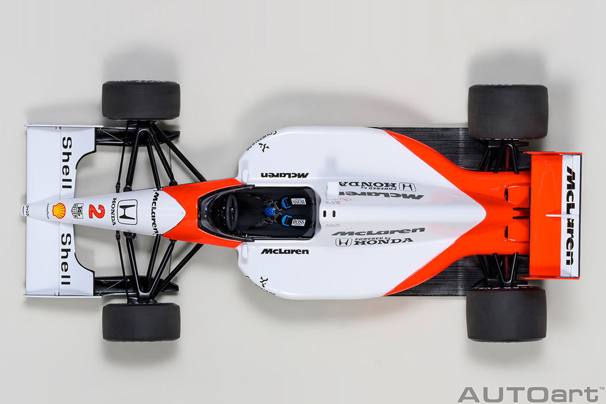McLAREN HONDA MP4/6 1991 G.BERGER #2  1:18
