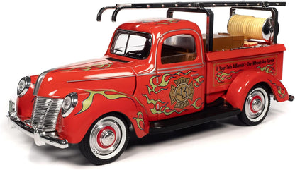 Other Cars Rat Fink Fire Truck Resin Figure 1:18