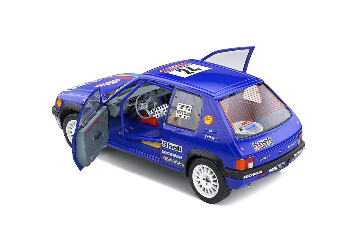 Peugeot 205 Rallye Gr.A Tour de Corse 1990 R.BOURCIER/B.FRANGIN #24 1:18